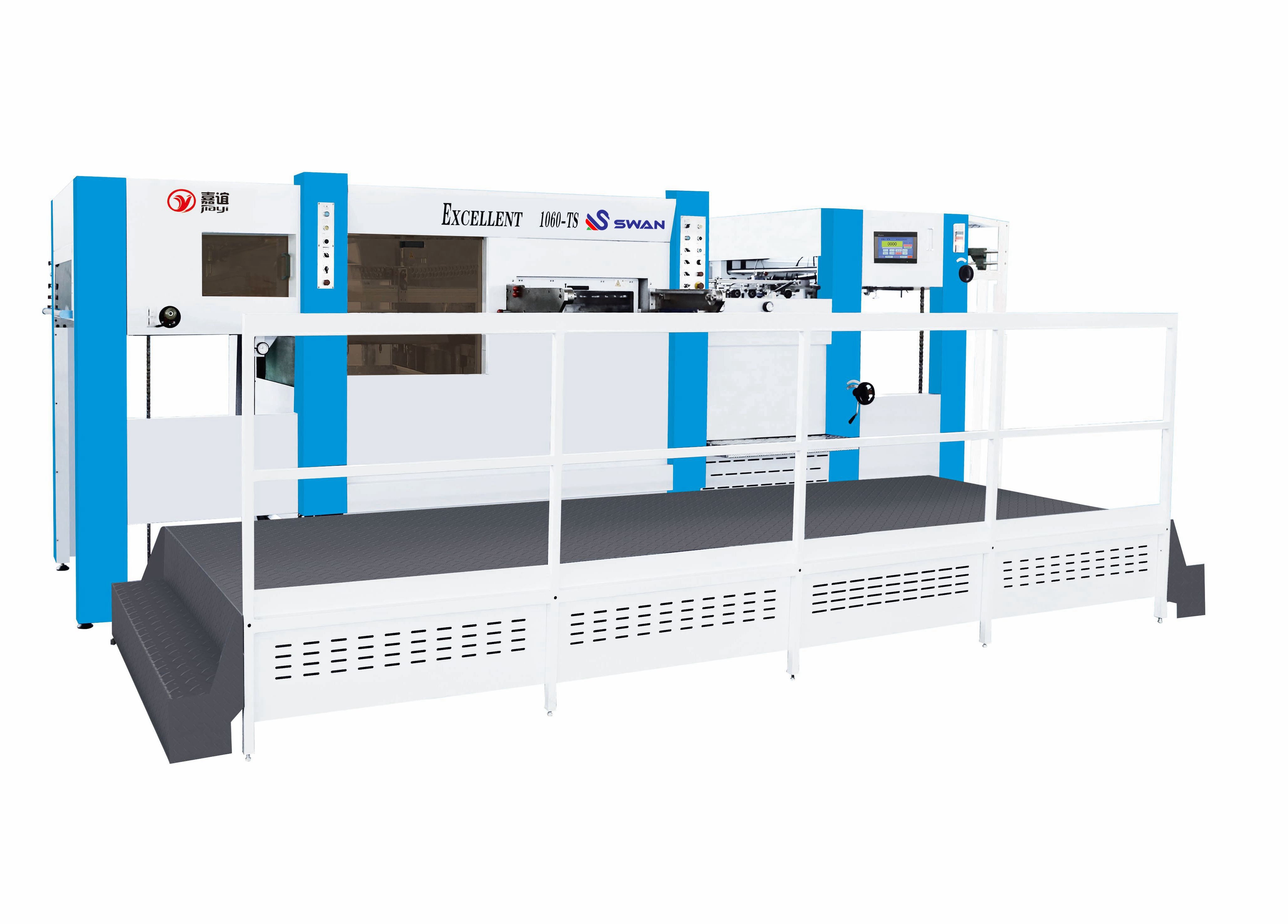 SWAN Excellent 1060TS automatic die cutting and stripping machine